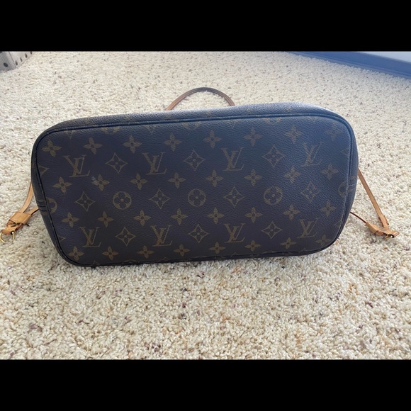 USED Authentic Louis Vuitton Neverfull MM - Picture 11 of 12